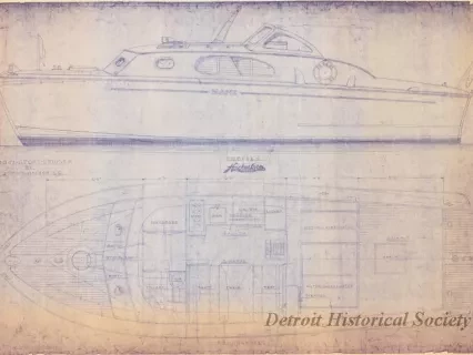 Blueprint - 30 Ft. Sport Cruiser by John L. Hacker Co.