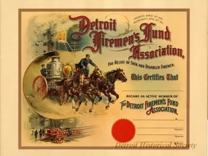 Certificate, Membership