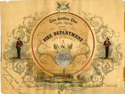 Certificate, Membership
