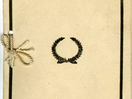 Card, Mourning