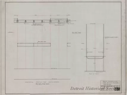 Drawing, Technical - Original Construction,
Strs. Venus & Neptune, Also Jupiter