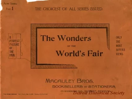 Book - The Wonders of the World's Fair