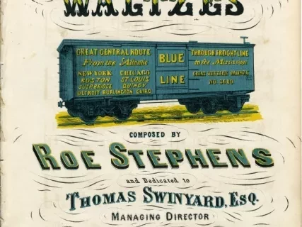 Music, Sheet - Blue Line Waltzes