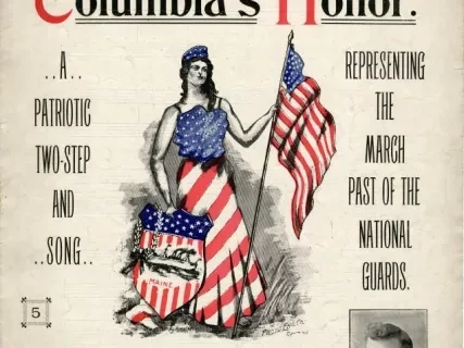 Music, Sheet - For Columbia's Honor
