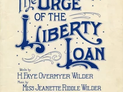 Music, Sheet - The Urge of the Liberty Loan