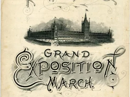 Music, Sheet - C. J. Whitney & Co.'s Grand Exposition March