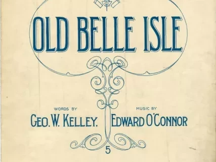 Music, Sheet - Old Belle Isle