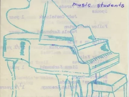 Program, Concert