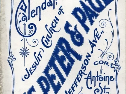 Bulletin - SS. Peter and Paul's (Jesuit) Church Calendar and Parish Society Bulletin, Vol. 8, No. 2