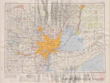 Map - Detroit