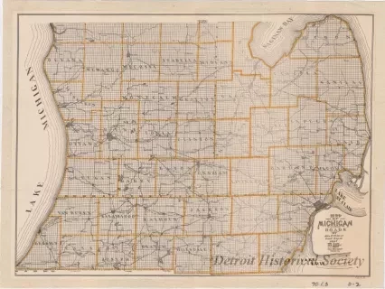 Map - Map of Michigan Roads
