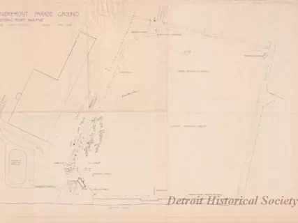 Blueprint - Riverfront Parade Ground,
Historic Fort Wayne