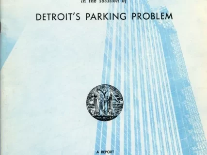 Report, Annual - Progress in the Solution of Detroit's Parking Problem