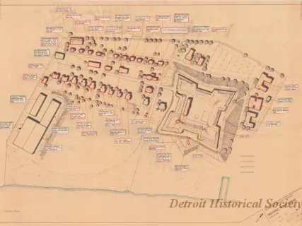 Blueprint - Historic Fort Wayne - Site Plan