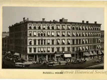 Card, Souvenir - Russell House