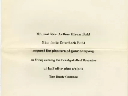 Invitation