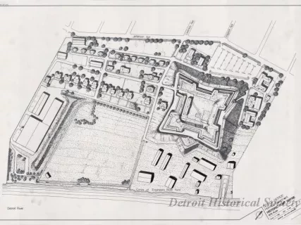 Plan, Site - Historic Fort Wayne