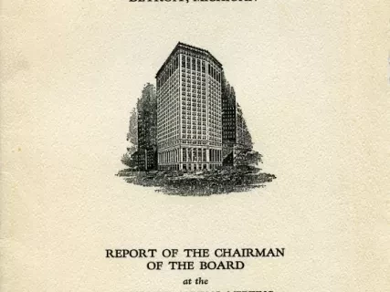 Report, Annual - Report of Walter S. McLucas, Chairman of the Board, at the Eleventh Annual Meeting of Stockholders