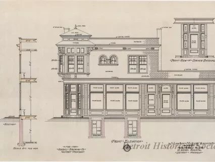 Drawing, Architectural - Front Elevation