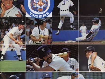 Yearbook - Detroit Tigers 1980 Yearbook