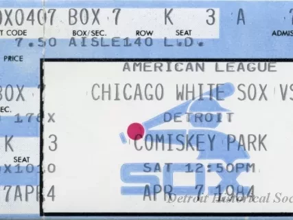 Ticket, Admission