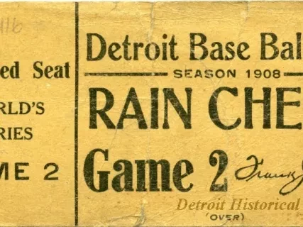 Ticket, Admission