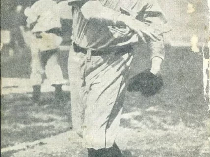 Postcard - George Mullin, Pitcher