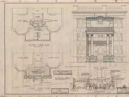 Drawing, Architectural - The Stoepel Estate
[Lexington Apartments]