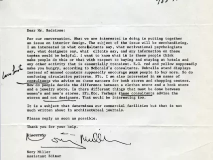 Correspondence