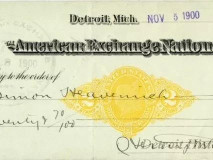Check, Bank