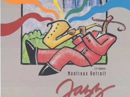 Poster - 13th Annual Montreux Detroit Jazz Festival