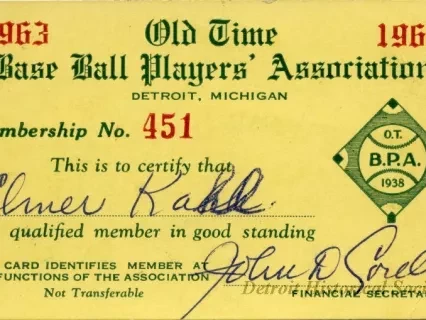 Card, Membership