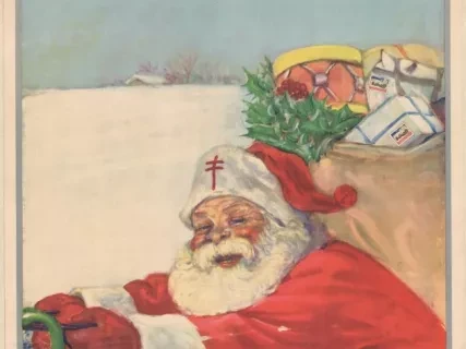 Poster - Buy Christmas Seals - Fight Tuberculosis