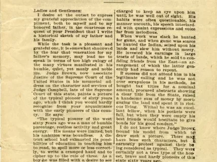 Transcript - Stephen V.R. Trowbridge and Family