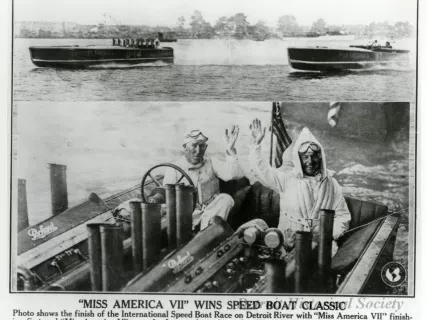 Print, Photographic - MISS AMERICA VII Wins Speed Boat Classic