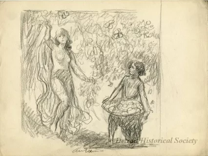 Drawing - Autumn