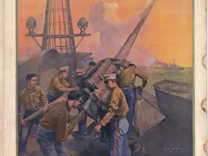 Poster - U.S. Marines, First To Fight For Democracy