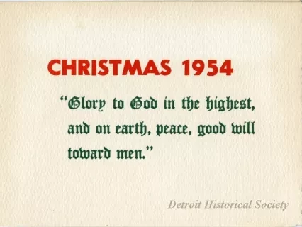 Card, Holiday