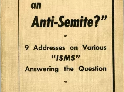 Book - Am I an Anti-Semite?