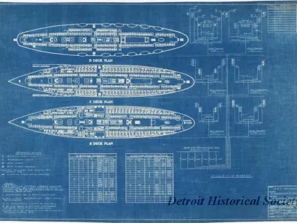 Blueprint - D&C Navigation Co.,
Emergency & Exit Lighting