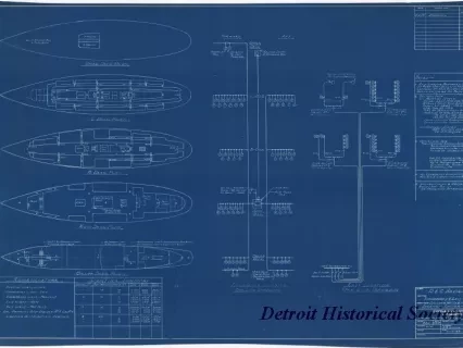 Blueprint - D&C Navigation Co.,
Emergency & Exit Lighting