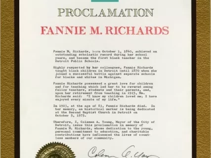 Proclamation