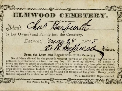 Ticket, Admission
