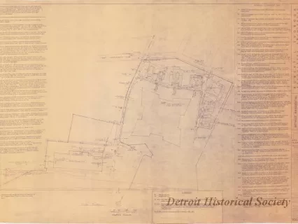 Blueprint - Detroit Residential Manpower Center
Fort Wayne, Detroit, Michigan