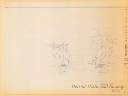 Blueprint - Detroit Residential Manpower Center
Fort Wayne, Detroit, Michigan