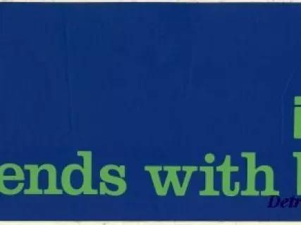 Sticker, Bumper