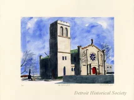Lithograph - The Mariners' Church