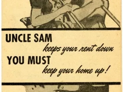 Brochure - Uncle Sam keeps your rent down, You must keep your home up!