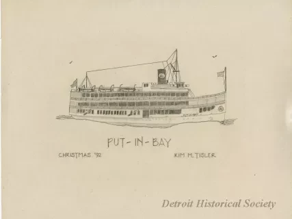 Drawing - PUT-IN-BAY
