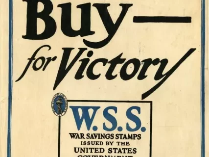 Poster - Save -  Buy -  for Victory